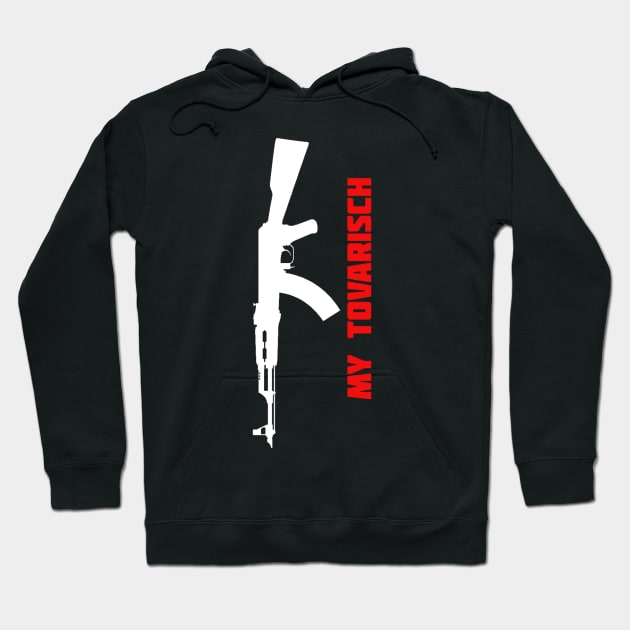 AK47 RIFLE Hoodie by Cataraga